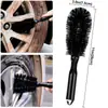 Kit de 17 cepillos de limpieza para coche, cepillo de belleza para coche, cepillo de limpieza de ruedas para coche, herramientas para el interior del coche