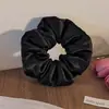Elástico para coleta baja con lazo elegante, accesorio para el cabello para atar y peinar el cabello, diadema con estampado de leopardo, nuevo estilo 2026, cuerda para el cabello de estilo casual