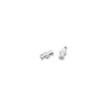 Plata de Ley S925 Chapada en Oro Tubo de Bambú Incrustado con Diamantes, Cuentas Espaciadoras, Cuentas Sueltas, Materiales para Pulseras DIY Hechas a Mano, Accesorios de Joyería de Plata