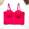 Sutiã Esportivo Popular Transfronteiriço Elástico Costas Bonitas Tudo-Em-Um Bojo Fixo Camisete Espinha de Peixe Celebridade da Internet Feminino Fino