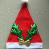 Sombrero de Navidad sombrero de asta de ciervo sombrero de Papá Noel sombrero de Navidad para adultos y niños decoraciones navideñas tocado navideño