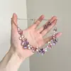 Collar de Esmalte de Flor de Color Vintage 2026 Nuevo Lote Pequeño Lujo Ligero Exquisito Gama Alta Cadena para Clavícula Accesorios