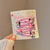 Pinzas para el pelo de niños de colores dulces, estilo japonés y coreano, con flores de dibujos animados de colores, pinzas para flequillo lateral para niñas y pasadores para bebés, accesorios para el pelo