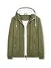 Cortavientos Ligero para Hombre Impermeable Chubasquero Chaqueta para Hombre Chaqueta Softshell para Exteriores Chaqueta Softshell Fina de Una Sola Capa para Hombre