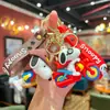 Nuevo Colgante Llavero Dibujo Animado Snoopy para Bolso de Niñas Colgante Exquisito Lindo Creativo Llavero al por Mayor