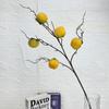 Nuevos productos transfronterizos Diversas simulaciones de frutas Manzana Caqui Adornos para sala de estar Decoración Hogar Año Nuevo Arreglo floral Adornos de mango