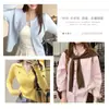 Botones Coloridos Cubiertos de Tela para Camisas, Suéteres, Tejidos, Ropa Exterior, Camisetas, Camisas de Manga Corta y Decoraciones de Cuello con Botones Pequeños de Doble Ojal