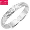 Qiao Lanxuan moda 925 - banhado pulseira de prata esterlina Coréia Europa e os Estados Unidos das mulheres flor pulseira de abertura fábrica de jóias atacado