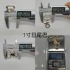 Correa de Bolsa DIY de Fabricante con Hebilla de Alicates Pequeños, Cadena para Bolsa con Cierre de Langosta, Cierre de Resorte Ovalado de Metal en Stock