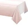 Toalha de mesa de papel gradiente ouro rosa transfronteiriça, toalha de mesa de flores para casamento, aniversário, festa de aniversário, toalha de mesa descartável
