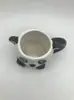 Taza Cerámica Moderna Forma de Panda 3D, Gres Apto para Microondas para Cafeterías, con Diseño Moderno de Dibujos Animados