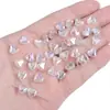 Cuentas de Vidrio de Colores, Trébol de Cuatro Hojas, Corazón, Flor de Rosa, Cuentas para Hilo, Joyería de Collar Hecha a Mano para DIY, Materiales para Accesorios de Pulsera