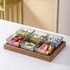 Bandeja de frutas para el hogar, mesa de centro, té, aperitivos, bandeja de dulces, aperitivos de frutas secas, bandeja de aperitivos, bandeja de frutas vertical, empalme KTV