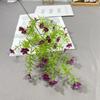 Rama alta crisantemo silvestre pequeño flor silvestre pequeña flor de madera flor de techo de sala de ceremonias de boda arte floral decoración suave guía de camino arreglo floral decorativo alto