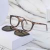KAJILA gafas de sol con trémolo para hombre, lentes intercambiables magnéticas, gafas de sol retro para mujer, caja, miopía, venta al por mayor transfronteriza