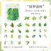 Serie Youran Huayu Flores Frescas y Florales Paquete de Pegatinas de Papel Pet Autoadhesivas Manualidades DIY Calcomanía Decorativa para Taza de Agua Impermeable