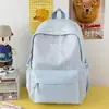 Mochila Nueva Estilosa y Fresca de Cuadros para Estudiantes de Secundaria y Preparatoria, Mochila Ligera de Gran Capacidad de Moda para Niñas