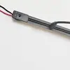 Prateleira de vitrine embutida canaleta condutora elétrica trilho condutor de dois fios ultrafino Tira LED laminado canaleta condutora móvel