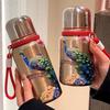 Nuevo Guofeng 316 Engrosado Hogareño Retro Sentido de Alta Gama Portátil Termo para Coche Gran Capacidad Taza de Agua de Viaje