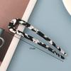 Novo ácido acético U-shaped hairpin acessórios de cabelo simples das mulheres elegante placa acrílica cabelo hairpin volta cabeça bola cabeça