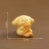 Bonecas Criativas Fofas da Série Cachorrinhos Domésticos Acessórios de Decoração DIY para Casa de Bonecas Mini Paisagem Enfeites Pequenos para Desktop
