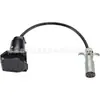 Conector de remolque americano transfronterizo EE.UU. Canadá México, núcleo de 6 pines a convertidor de remolque RV de 7 pines