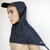 Gorra tipo chal de mezclilla al por mayor, protección laboral, gorro antipolvo con visera, de meter, cemento, harina y otras manipulaciones, capucha protectora