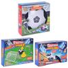 Fútbol de suspensión eléctrica transfronterizo, juguete infantil con luz, sala de música luminosa con portería, cojín de aire, juguete para padres e hijos