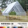Espartano Impermeable Exterior Patio A Prueba de Lluvia Metal Tienda Estilo Camping Engrosado 8-12 Móvil Protección Solar Tela Oxford Toldo Paraguas