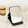 Espejo Suave Engrosado, Espejo de Maquillaje Grueso, Espejo de Tocador Pequeño Portátil de Escritorio para Hombres y Mujeres, Uso en el Hogar