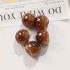 Cuentas sueltas ovaladas de 16 mm de colores frescos y florecientes con agujeros, pulsera de resina con cuentas para hacer tú mismo, accesorios de joyería para hacer tú mismo.