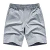 Nuevos Shorts Casuales de Algodón Puro para Hombre Verano 2026, Shorts Delgados Elásticos de Cinco Puntos para Verano, Shorts de Playa de Longitud Media Simples y Versátiles