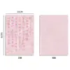 Fábrica em estoque atacado Tanabata Dia do Professor novo chinês antigo estilo líquido vermelho kraft papel retro caligrafia buquê embalagem papel
