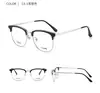 Dr. Armazón de Gafas para Miopía Loli Ultra Ligero de Titanio Puro Marco de Ceja Tiranosaurio Rex Mismo Anti Luz Azul y Marco Elegante Personalización