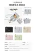 Cartera y Tarjetero de PU de Gran Capacidad Fba para Mujer Todo en Uno Simple y de Gama Alta con Cremallera Tarjetero y Portadocumentos para Estudiante Mujer