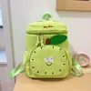 Mochila Fofa de Maçã para Mulheres 2026 Nova Desenho Animado Estudante Mochila Pequena Mochila de Viagem Bolsa Casual para o Dia a Dia