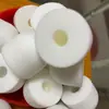 Cabeça de raquete de badminton de plástico de gama média, cabeça de bola branca, cabeça de badminton para treinamento e entretenimento, fabricante de Anhui