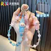 Cadena de Teléfono con Cuentas de Conejo Llavero Colgante para Bolso de Mejor Amiga Llavero Acrílico Decoración para Funda de Teléfono Pequeño Regalo