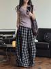 Verano Nuevo Estilo Coreano Simple Elegante Grande Cuello U Lana Punto Lunares Coloridos Manga Corta Top Adelgazante para Mujer