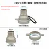 Accesorios para bomba de agua de motor diésel y gasolina bomba autocebante tuerca de entrada y salida de agua tubería recta adaptador de 2 pulgadas 3 pulgadas 4 pulgadas junta giratoria de aluminio