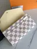 Comercio Exterior Más Vendido Bolso de Cuero para Identificación Bolsa de Almacenamiento de Seguros Billetera de Mano para Mujer Multitarjeta con Caja 60531