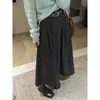 Falda Midi de Mujer Mmc Otoño Nuevo Cintura Alta Adelgazante Fluida Elegante Larga Línea A Falda Paraguas