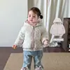 Ropa Infantil para Niñas, Chaqueta de Plumas para Invierno, 90% Plumón de Pato Blanco, Elegante Abrigo Reversible para Niños, Ropa para Bebés de un Año