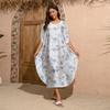 Camisón de seda de hielo para mujer, nuevo pijama de seda artificial de otoño, camisón largo, camisón de comercio exterior, pijamas para el hogar
