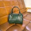 2026 Bolso de Hombro Sencillo de Moda Bolso Cruzado de Nicho Retro para Mujer Bolso de Mano de Moda de Gama Alta Bolso Boston para Mujer
