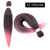 Pelucas de Fibra Sintética de Baja Temperatura de Colores Vivos Trenzas Grandes al por Mayor para Mujeres Trenzas Esponjosas Africanas Extensiones de Cabello Ez Cola de Caballo