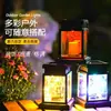 Lâmpada de Mesa Solar à Prova d'Água para Exterior Lanterna Palaciana Pequena Vela Lustre para Pendurar em Árvore de Jardim Varanda Lanterna de Pátio com Atmosfera