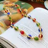 Collar Retro Vintage de Estilo Cortesano, Cadena Única y Elegante para la Clavícula, Joyería de Moda de Gama Alta al por Mayor para Mujeres