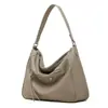 Mochila Grande de Cuero Genuino Estilo Coreano para Mujer Nuevo Estilo Primavera y Verano 2026 Piel de Vaca de Primera Capa Bolso Tote Versátil Natural para Mujer