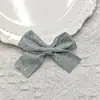 Japonés y Coreano Seda Brillante Esquina Colgante Lazo Semi-Terminado DIY Accesorios para Tocados Leggings Zapatos Flor a Juego Decoración
